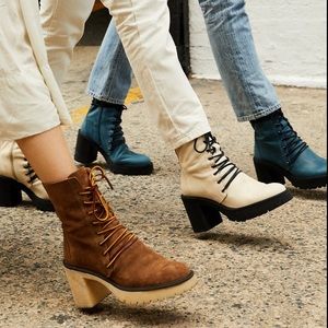 Free People Lace up boots - size 38 - gently used
